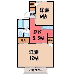 エルハイツの物件間取画像